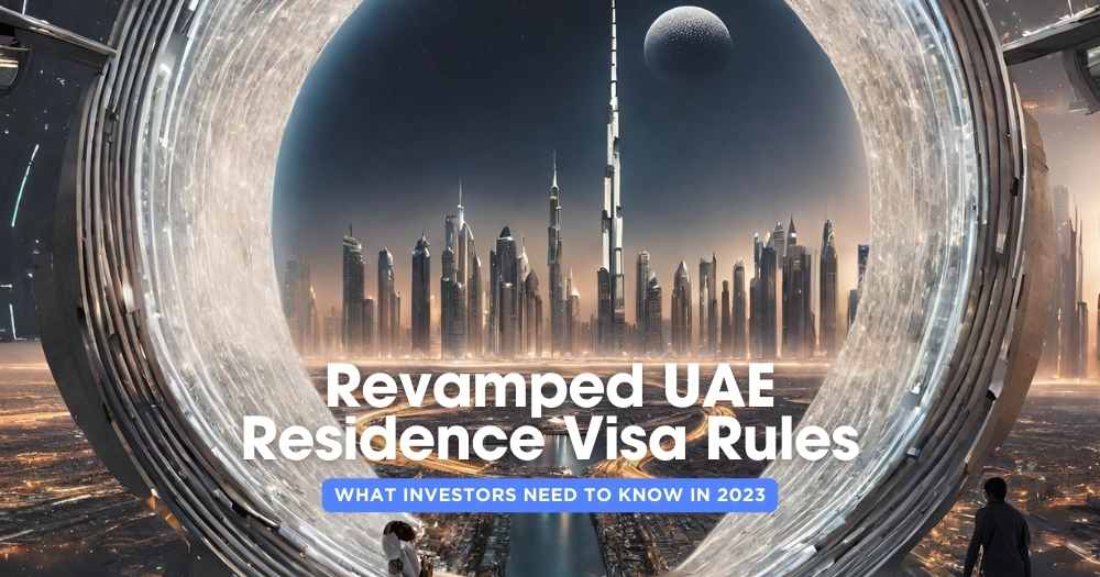 Real Estate UAE Visa Changes 2023 banner